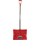 Garant Nordic 18 In. Poly Snow Shovel with 42.25 In. Wood Handle Image 2